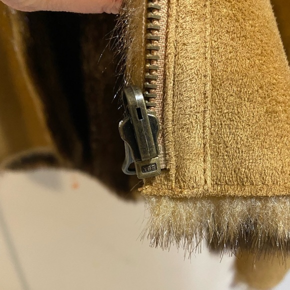 NEW Fur Suede Reversible Western Jacket - Picture 14 of 14